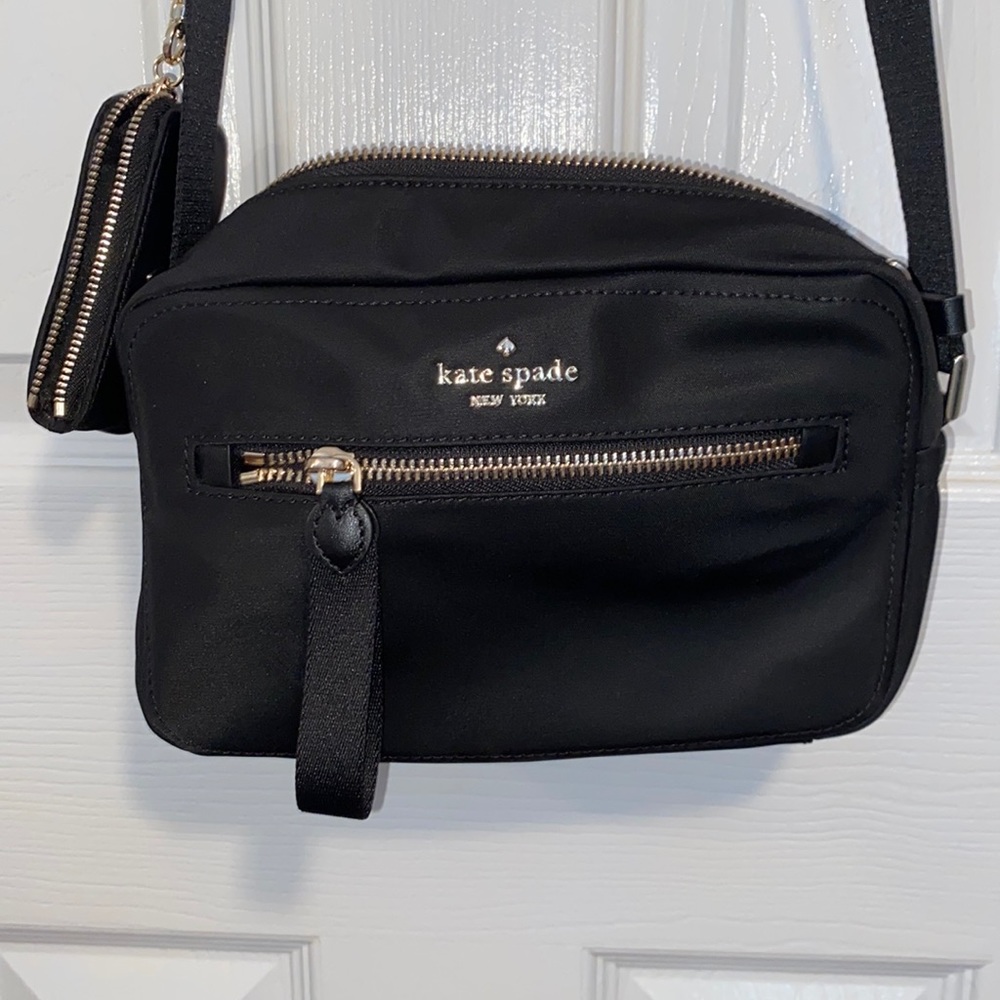 Kate Spade Crossbody Bag Black with pouch